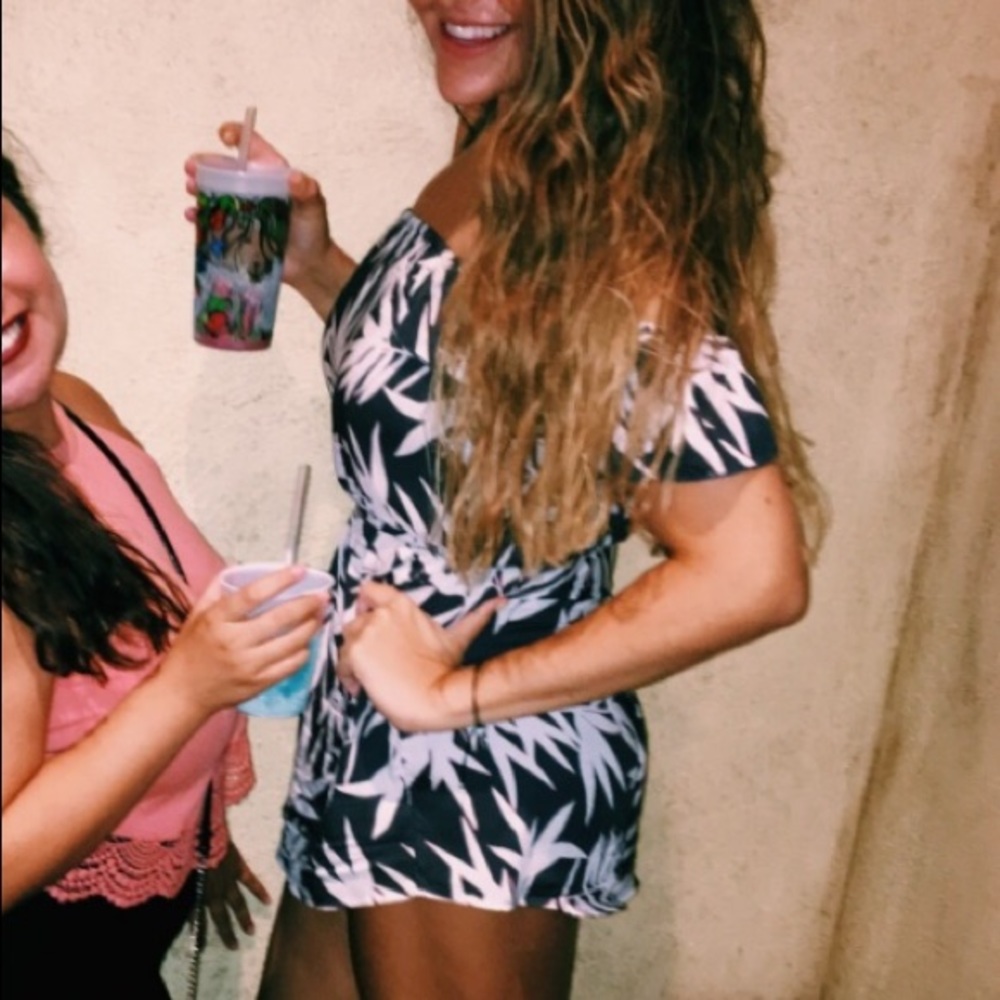 Off the Shoulder Romper!